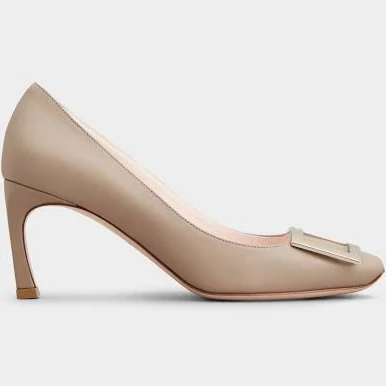 Roger Vivier Trompette Leather Pumps