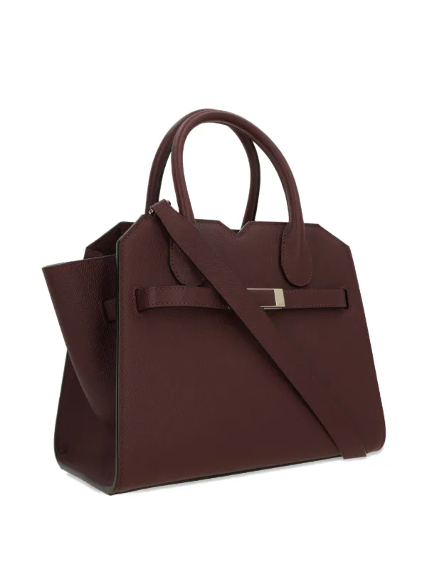 Mini Milano Leather Tote Bag