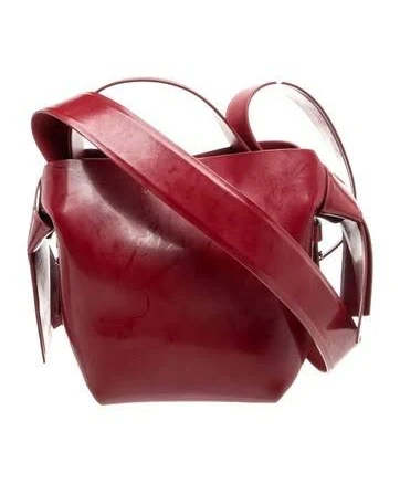 Acne Studios Women's Musubi Knotted Leather Bucket Bag