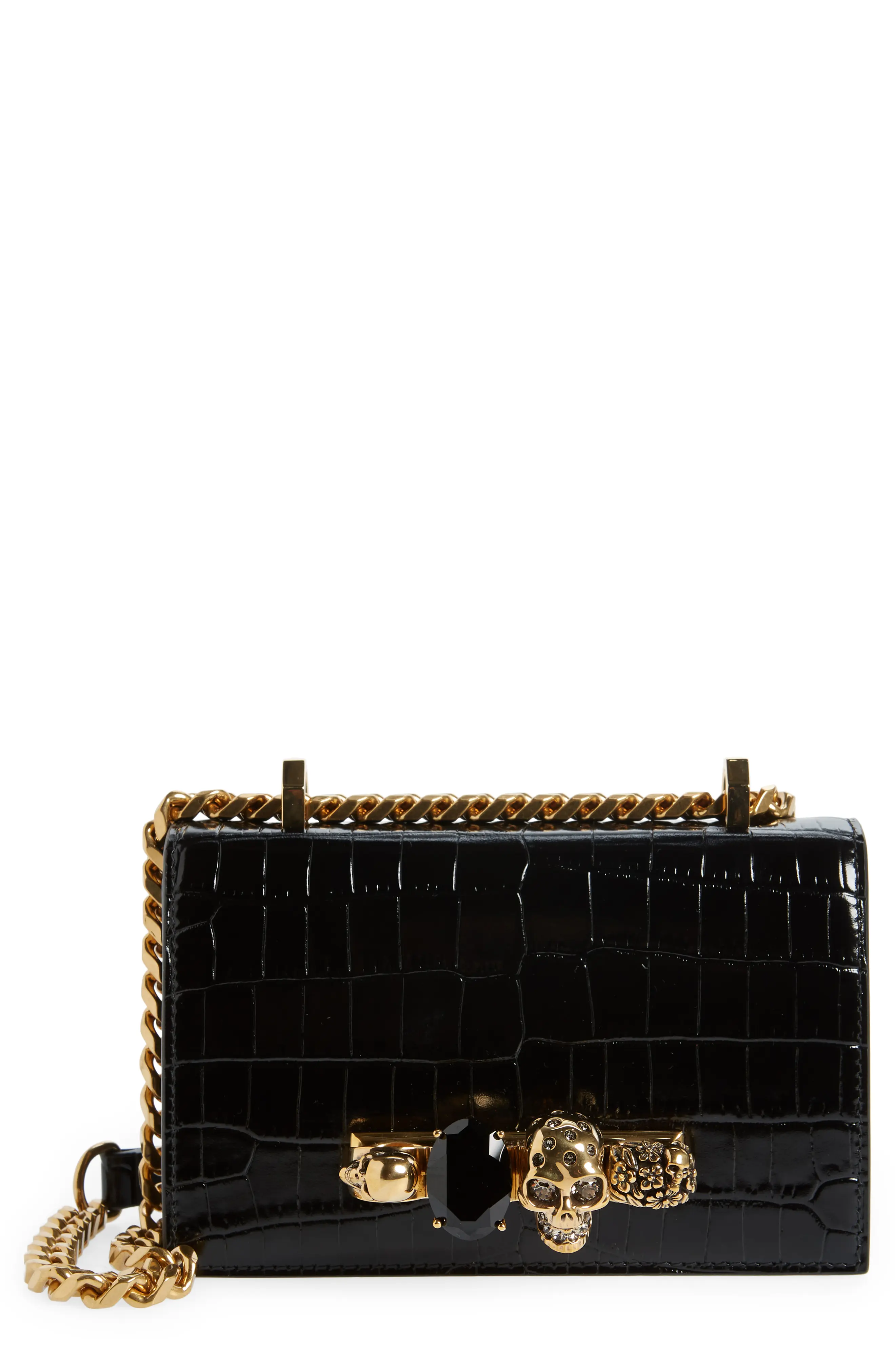 Mini Jeweled Crossbody Bag