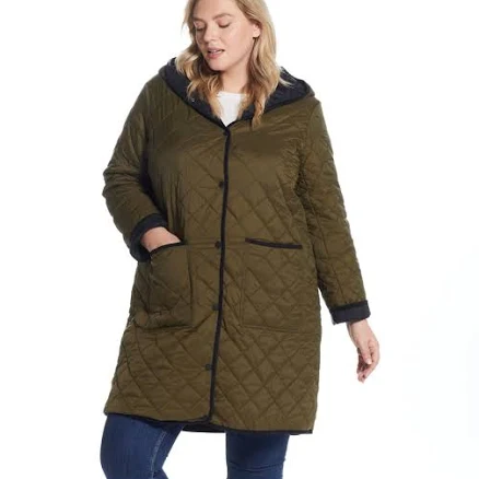 Weatherproof Reversible Hooded Duffle