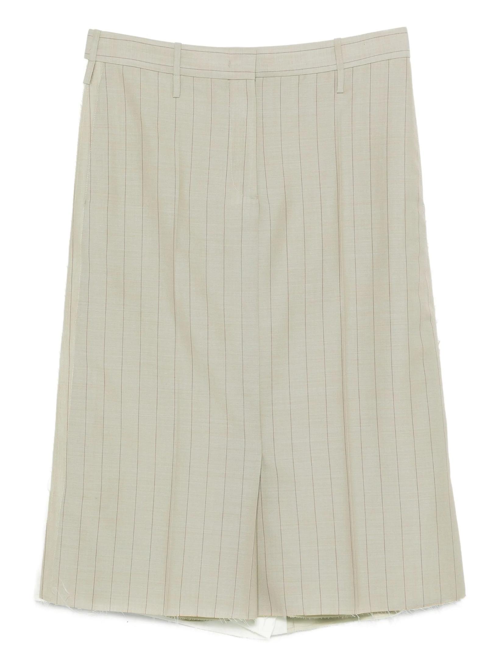 질샌더 pinstripe frayed skirt 10413253820680 TP721084776