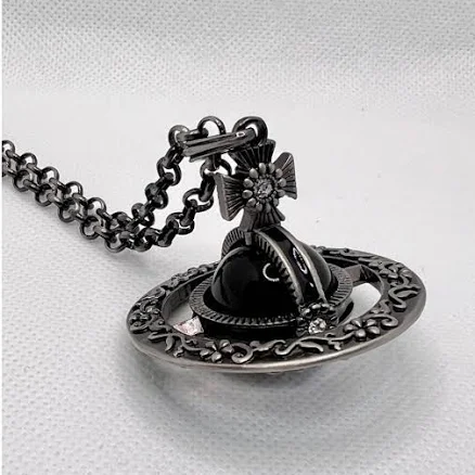 Vivienne Westwood Orb-Charm Chain Necklace