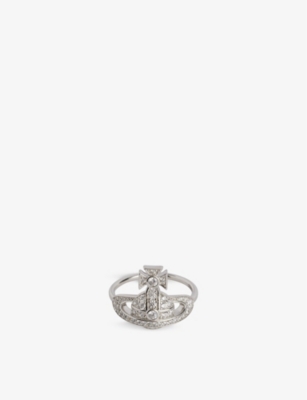 VIVIENNE WESTWOOD JEWELLERY - Little Orb recycled-silver ring