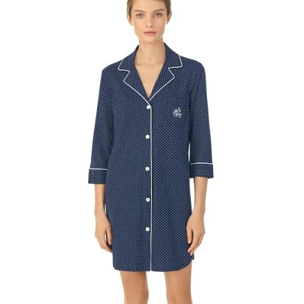 Lauren Women's Ralph Lauren Cotton Knit Sleepshirt