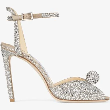 Jimmy Choo Sacora 100 embellished Sandals Women
