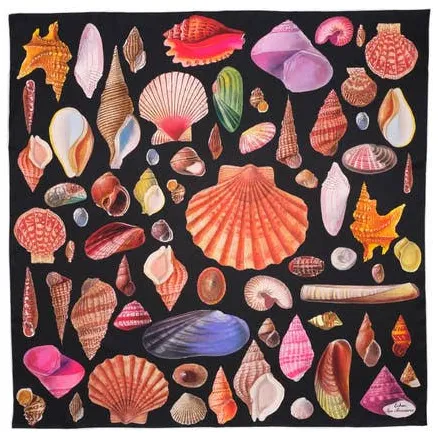 Sea Treasures Silk Square Scarf
