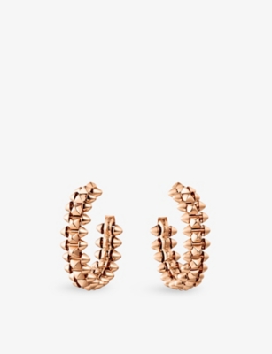 Clash de Cartier 18ct rose-gold earrings