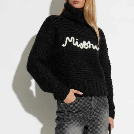 Women's Logo Turtleneck Sweater