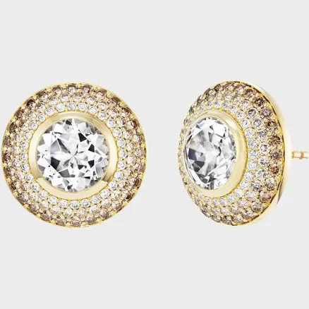 Ombre Button Stud