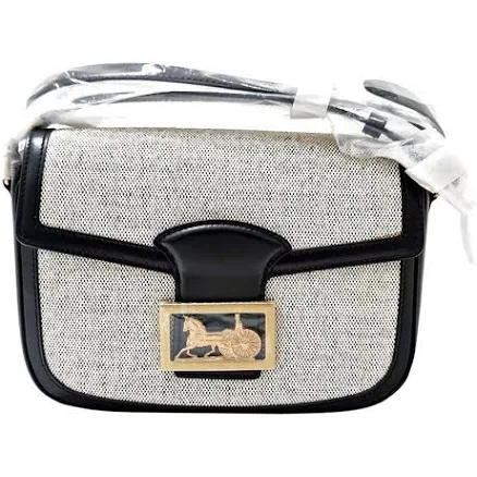 Medium Sulky Bag In Textile And Calfskin