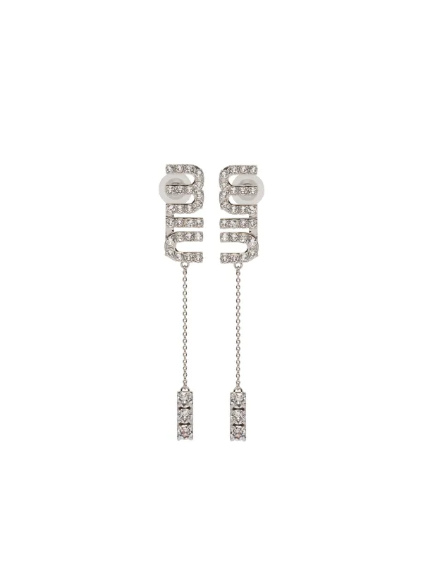 Crystal-embellished Earrings