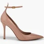 Tan-Go 100 patent-leather pumps