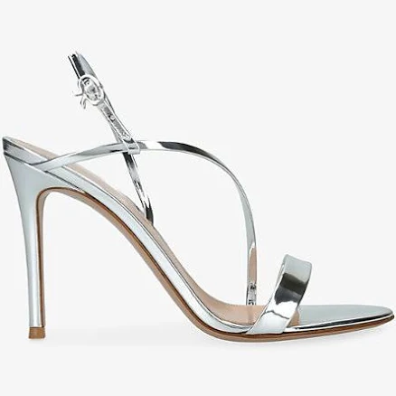 Gianvito Rossi Women's Manhattan Leather Heeled Sandals