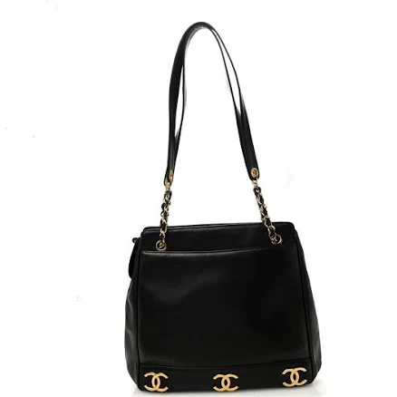 CHANEL 1995 Triple CC Shoulder Bag
