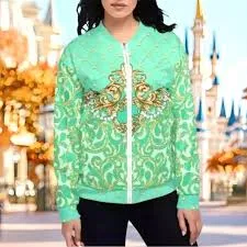 Jasmine Ornate Bomber Jacket | disneybounding disney world disneyland parks aladdin rundisney cosplay costume outfit