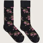 simone rocha Tiny Flower Jacquard Ankle Socks Clearance | Clothing