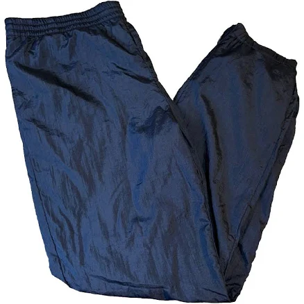 Lecoq Sportif Jogger Pants Men Xl Lined Zip Cuff Drawstring Blue Nylon