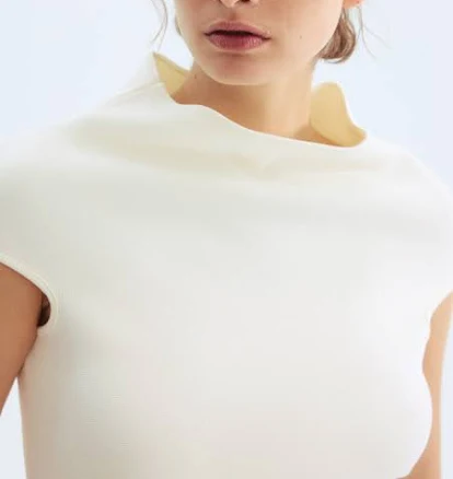 H&M Ladies Mock Turtleneck Top