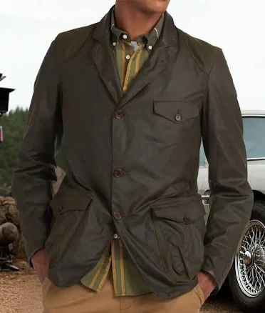 Daniel Craig Skyfall James Bond Waxed Cotton Jacket