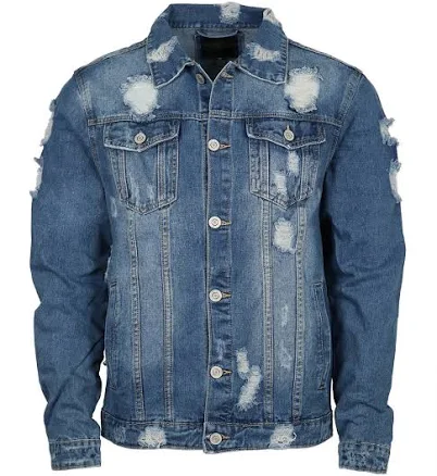 Premium Distressed Denim Jacket