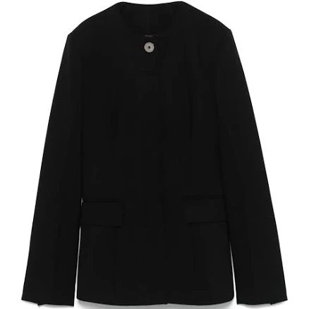 Toteme Collarless Cinched Women Jacket