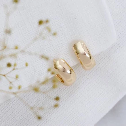 Chubby Hoop Earrings
