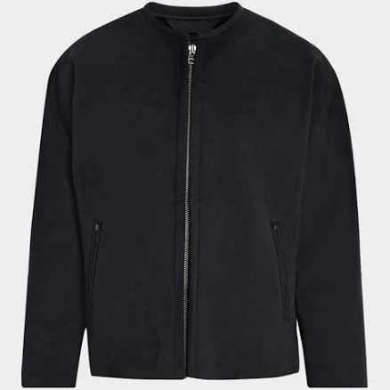 Issey Miyake Men's Ultra Boa Faux Suede Full-Zip Blouson - BLACK - 3