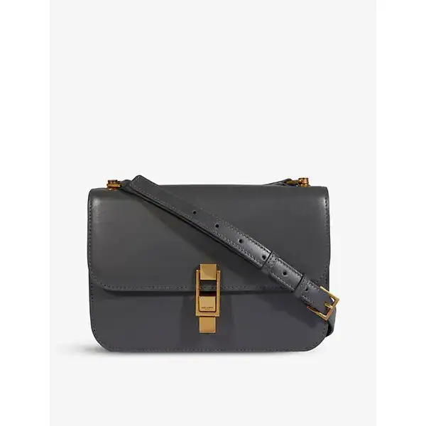 Carre Leather Shoulder Bag