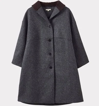 Caramel Women's Oversized Wool Coat