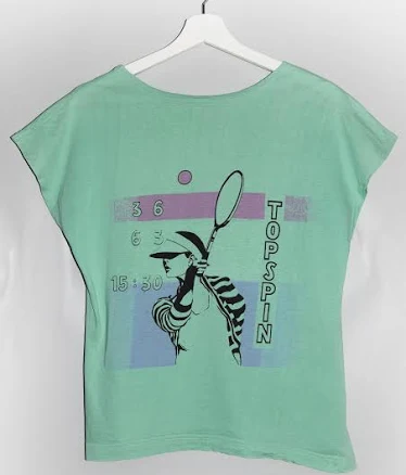 Campione Women's Retro Crewneck Tennis Tee