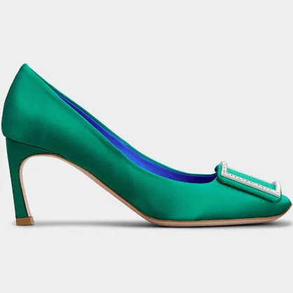 Roger Vivier Trompette Satin Pumps