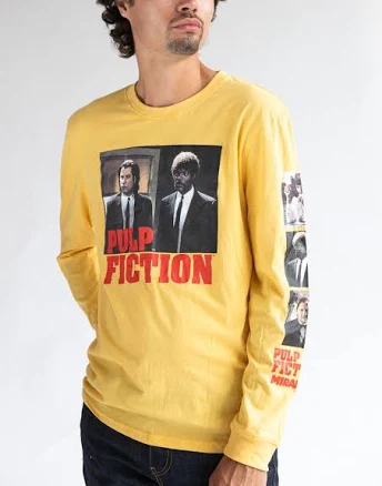Ragstock Men's Pulp Fiction Long Sleeve T-Shirt