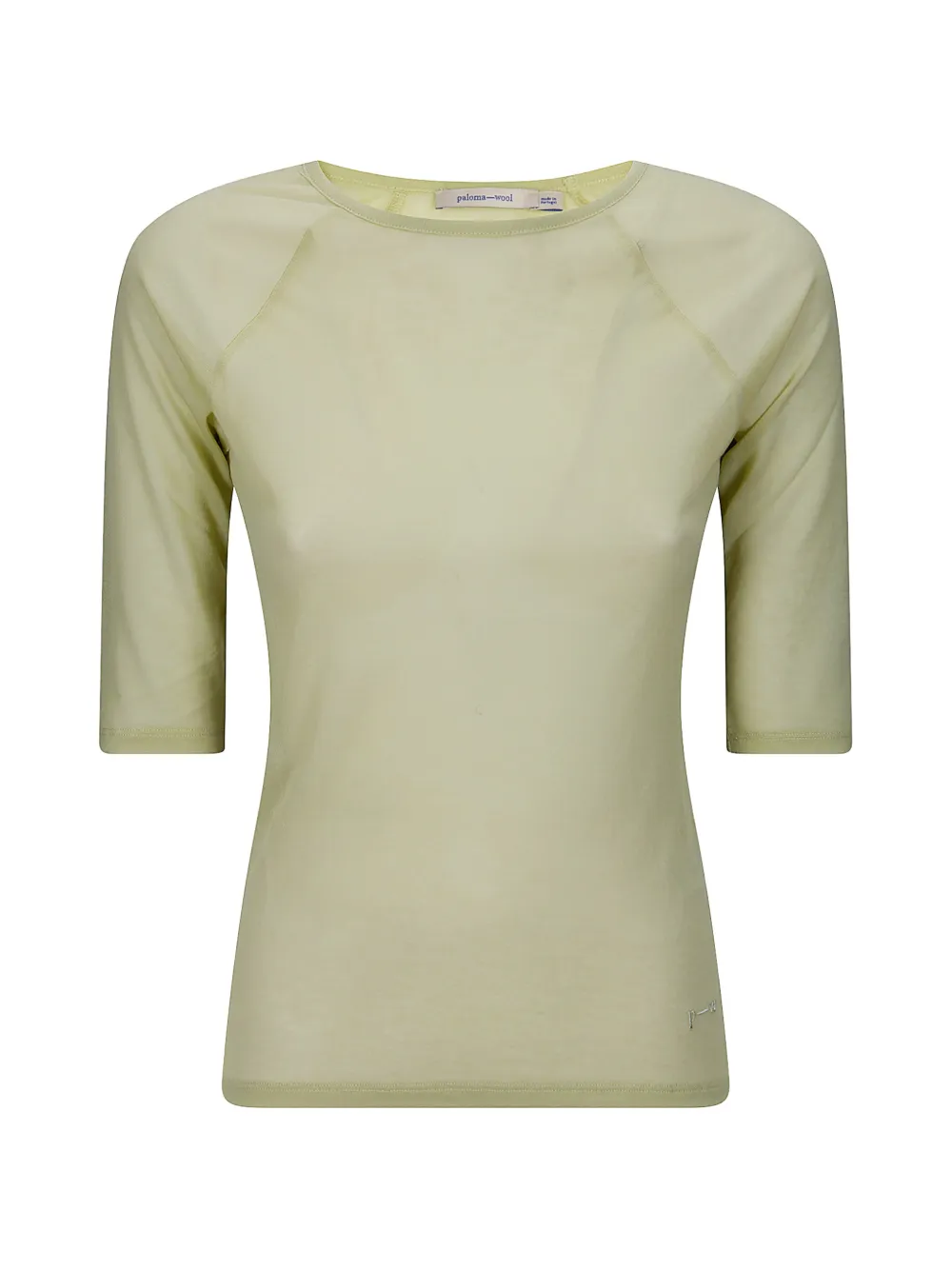 Boat-neck Short-sleeved Top