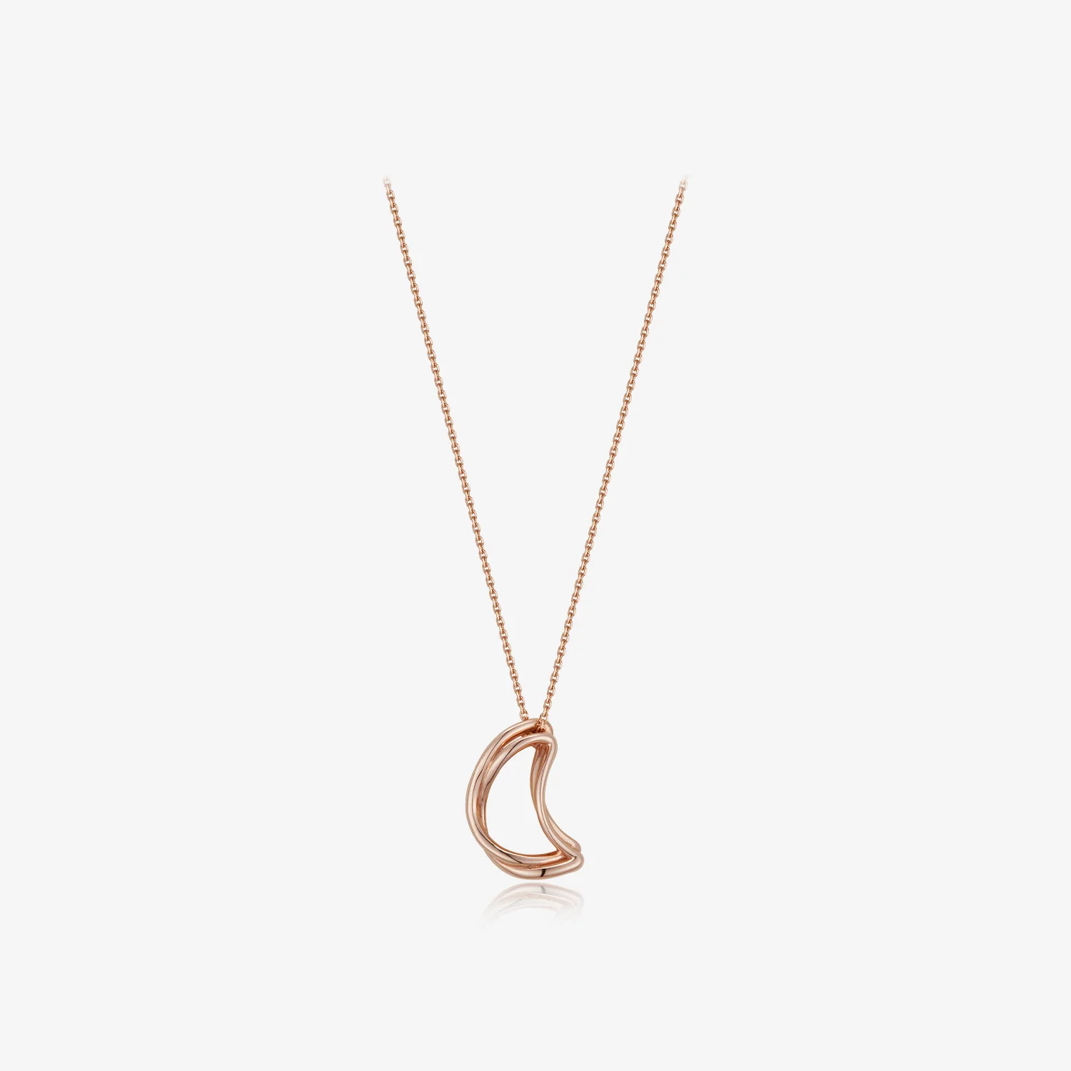 Signature. D Gold Necklace