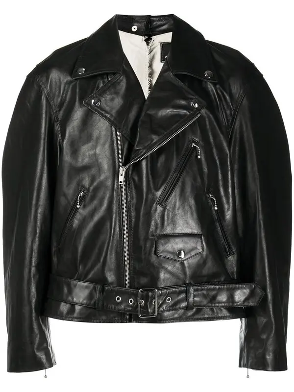 Ripped Biker Jacket