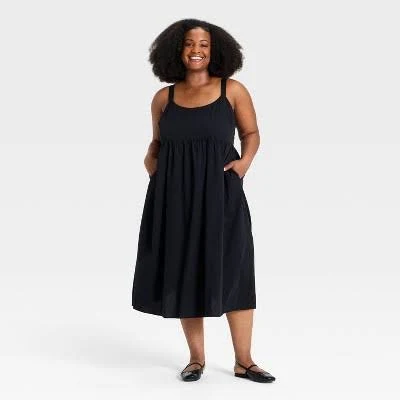 Women's Ava & Viv Midi Empire Waist Dress