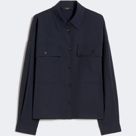Weekend Max Mara Woollen Cloth Cropped Jacket