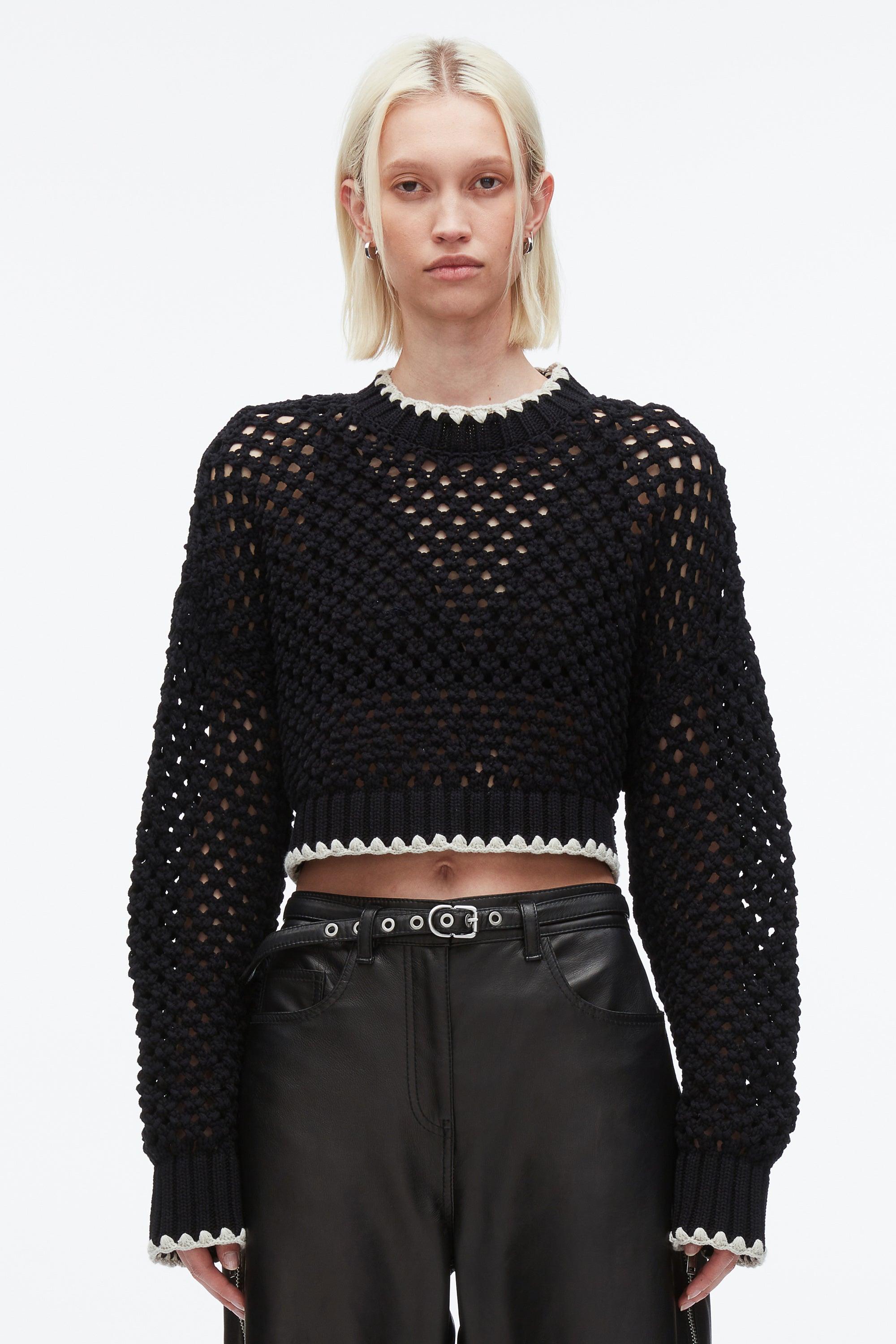 Chunky Knit Cropped Top