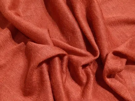 Fuzzy Dusty Rose Wool Knit Fabric