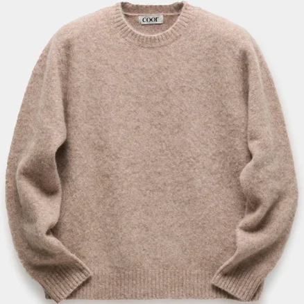 Hairy Alapaca-blend Crewneck Sweater