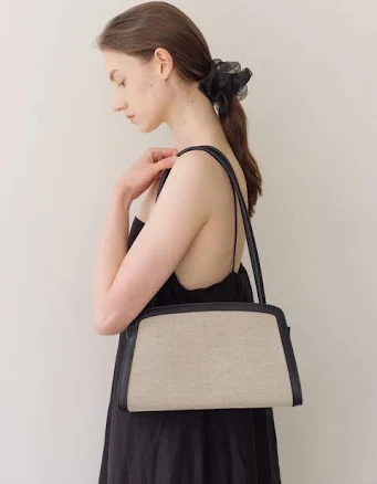 ROH SEOUL Jute Shoulder Bag_Black by W Concept