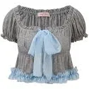 "Lenina" Top Gray