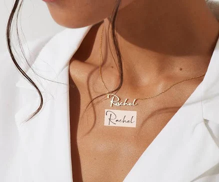 Personalized Sterling Silver Handwriting Necklace