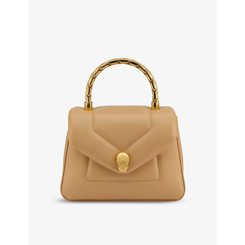 BVLGARI - Serpenti Reverse leather cross-body bag