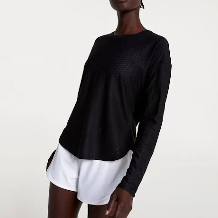 CALIA Women's Renew Twisted Mesh Long Sleeve Tee