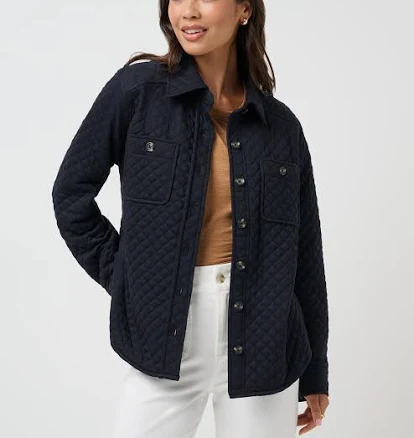 TravisMathew Women's Diamond Quilted Shacket