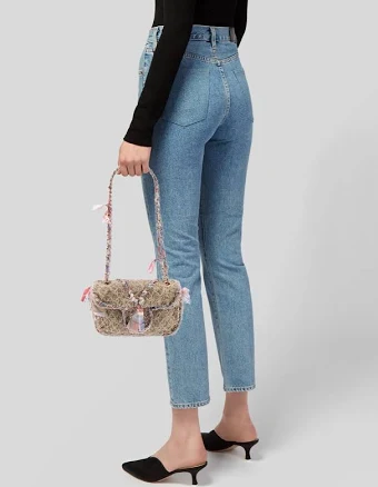 Chanel - Limited Edition Timeless/classique Small Flap Raffia Bag