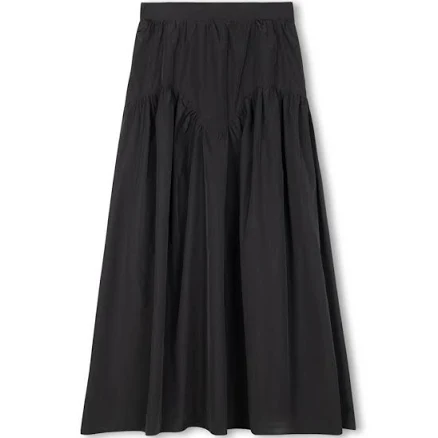 Gathered Maxi Skirt