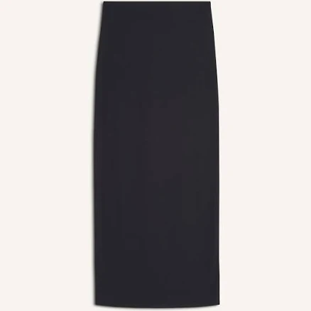 Maison Kitsuné Soft Fine Rib Long Skirt